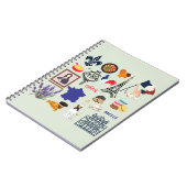 Frankrijk Symbolen Notitieboek (Linkerzijde)