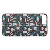 Frankrijk | Symbolen Patroon Case-Mate iPhone Case (Achterkant (Horizontaal))