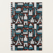 Frankrijk | Symbolen Patroon Planner (Voorkant)
