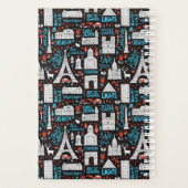 Frankrijk | Symbolen Patroon Planner (Achterkant)