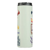 Frankrijk Symbolen Thermosbeker (Achterkant)