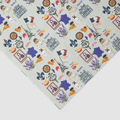 Frankrijk Symbolen Tissuepapier (Detail)