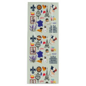 Frankrijk Symbolen Wijn Cadeautas (Voorkant)