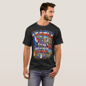 Frankrijk T-shirt (Voorkant volledig)