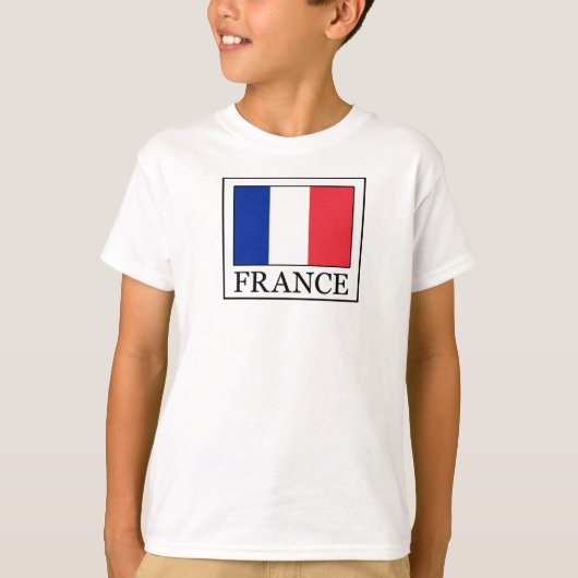 Frankrijk T-shirt (Voorkant)