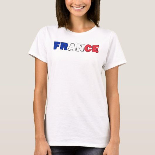 Frankrijk T-shirt (Voorkant)