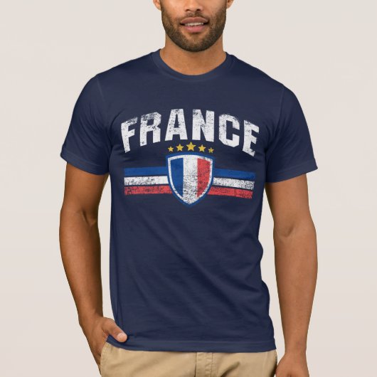 Frankrijk T-shirt (Voorkant)
