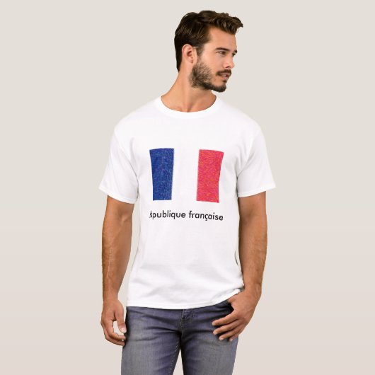 Frankrijk T-shirt (Voorkant volledig)