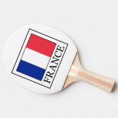 Frankrijk Tafeltennisbatje (Zijkant)