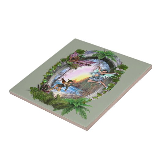 Frankrijk Tegeltje (Zijkant)