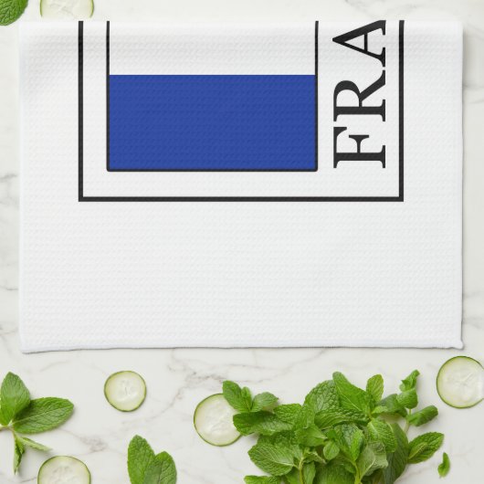 Frankrijk Theedoek (Gevouwen)