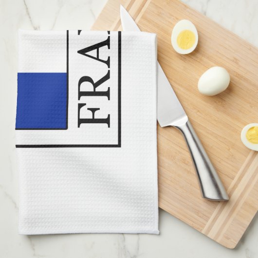 Frankrijk Theedoek (Quarter Fold)
