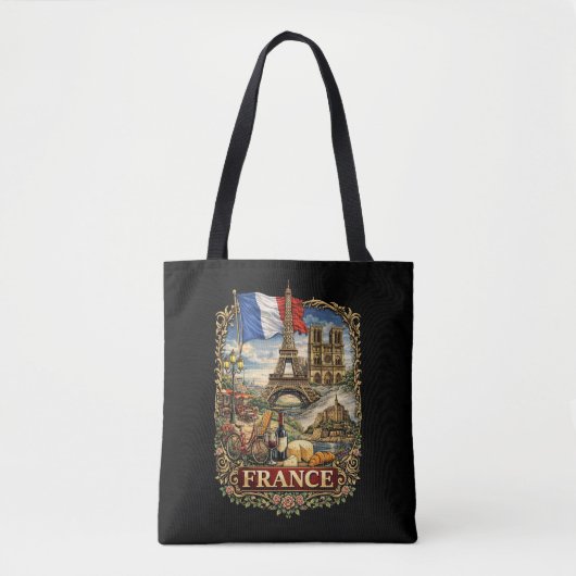Frankrijk Tote Bag (Voorkant)