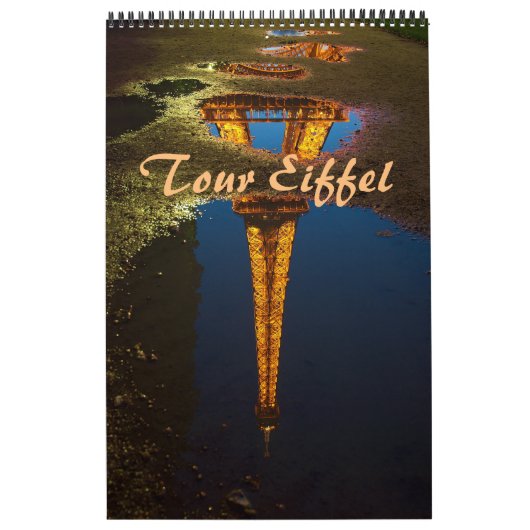 Frankrijk TOUR EIFFEL - Parijs Kalender (Hoes)