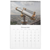 Frankrijk TOUR EIFFEL - Parijs Kalender (Feb 2026)
