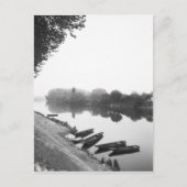 FRANKRIJK, Touraine, de Loire: CHINON Boats langs Briefkaart (Voorkant)