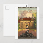  Frankrijk treinreizen Elzas-Lotharingen Briefkaart (Voorkant / Achterkant)