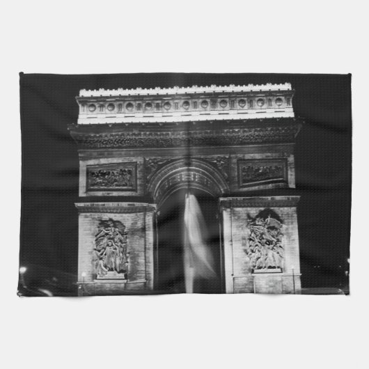  Frankrijk Triumphal arch 1970 Theedoek (Horizontaal)
