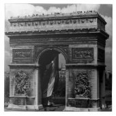  Frankrijk Triumphal boogschieten Etoile Tegeltje (Voorkant)