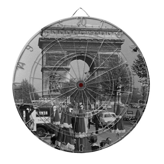  Frankrijk Triumphale Dartbord (Voorkant)