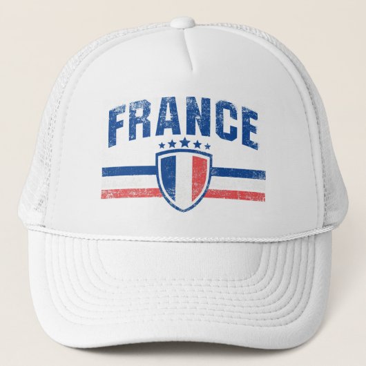 Frankrijk Trucker Pet (Voorkant)