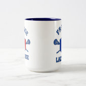 Frankrijk Tweekleurige Koffiemok (Center)