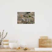 Frankrijk, Vaison la Romaine. Neerkijkend op Poster (Keuken)