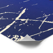 Frankrijk Vakantie-poster nationale vlag Poster (Hoek)