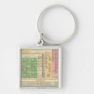 Frankrijk van 987 tot 1589 sleutelhanger