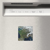 Frankrijk vanuit de ruimte magneet (Insitu (Vaatwasser))