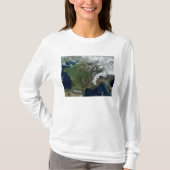 Frankrijk vanuit de ruimte t-shirt (Voorkant)