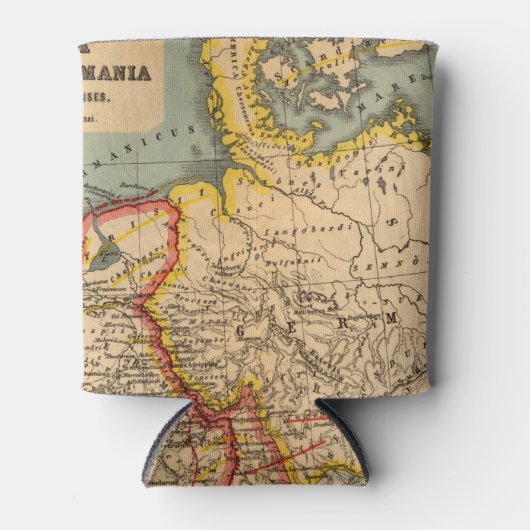 Frankrijk, Verenigd Koninkrijk, Duitsland Blikjeskoeler (Voorkant)