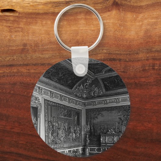 -Frankrijk Versailles palace-eetkamer Sleutelhanger (Voorkant)
