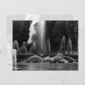  Frankrijk Versailles palace nepmeloenen gieten Briefkaart (Voorkant / Achterkant)