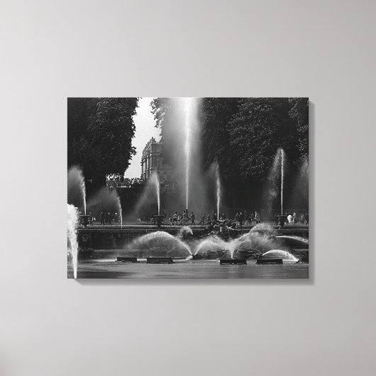  Frankrijk Versailles palace nepmeloenen gieten Canvas Afdruk (Voorkant)
