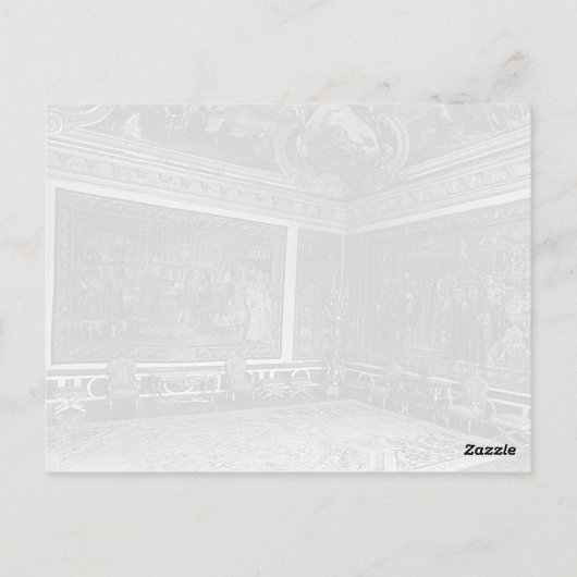 Frankrijk Versailles paleis Apollo chambre Briefkaart (Achterkant)
