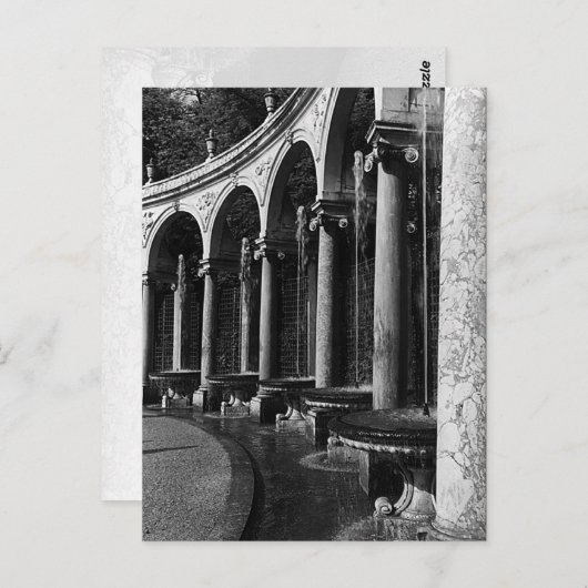  Frankrijk Versailles paleis Colonnade Grove Briefkaart (Voorkant / Achterkant)