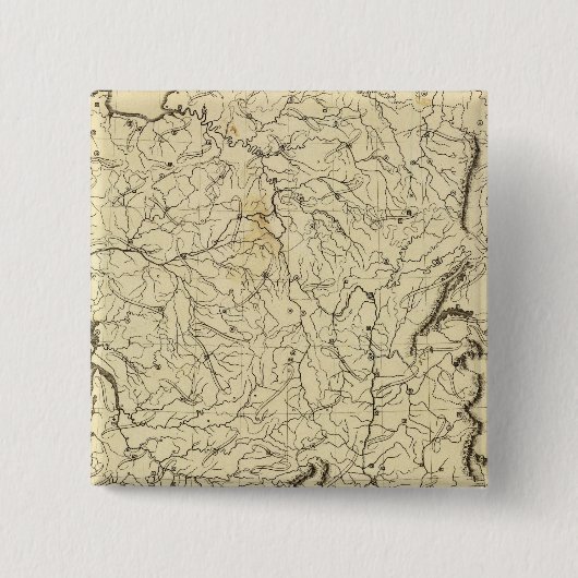 Frankrijk Vierkante Button 5,1 Cm (Voorkant)