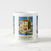 FRANKRIJK Vintage Reizen mokken (Voorkant)