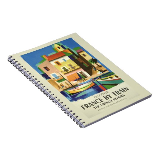 FRANKRIJK Vintage Reizen notitieboek (Rechterzijde)