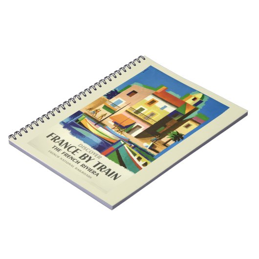 FRANKRIJK Vintage Reizen notitieboek (Linkerzijde)