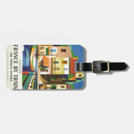 FRANKRIJK Vintage Travel bagagelabel
