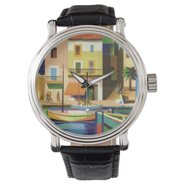 FRANKRIJK Vintage Travel horloges (Voorkant)