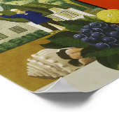 Frankrijk, Vintage Travel Poster (Hoek)