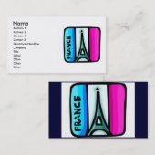 Frankrijk Visitekaartje (Voorkant / Achterkant)