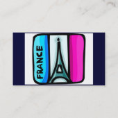 Frankrijk Visitekaartje (Achterkant)