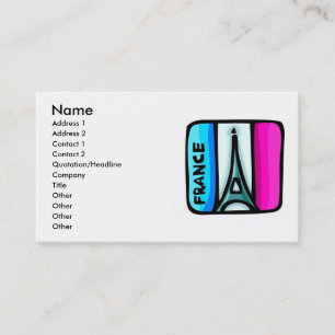 Frankrijk Visitekaartje