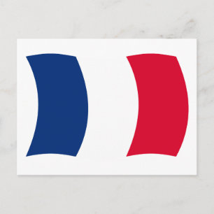 Frankrijk Vlag Ansichtkaart Briefkaart