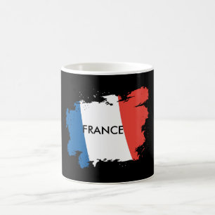 Frankrijk vlag gepersonaliseerde mug koffiemok