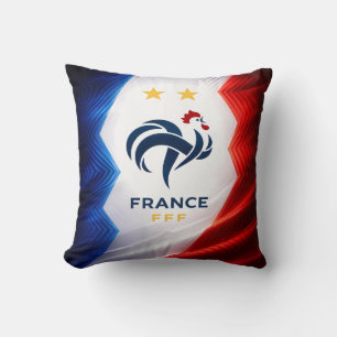 Frankrijk Vlag Haan Ontwerp Kussen